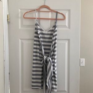 Shein tie front dress